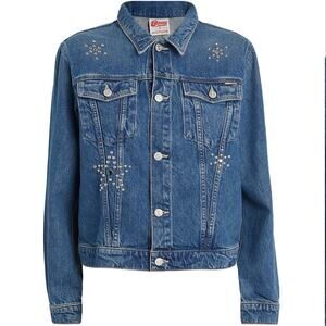 Bowie x MOTHER The Bruiser Embellished Denim Jacket Size M